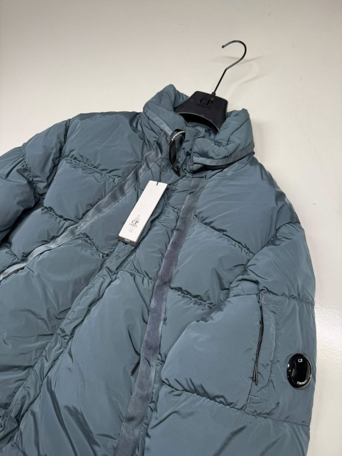 C.P. COMPANY 254A Nycra-R Down Jacket in petrol - Image 3