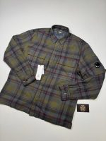 CP Company 326A tartan shirt in forged iron - Image 7
