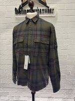 CP Company 326A tartan shirt in forged iron - Image 8