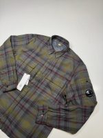 CP Company 326A tartan shirt in forged iron - Image 9