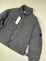 CP Company x Mr Porter collab 251A Flatt Nylon down jacket in Black. - Image 2