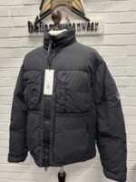 CP Company x Mr Porter collab 251A Flatt Nylon down jacket in Black. - Image 6