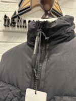 CP Company x Mr Porter collab 251A Flatt Nylon down jacket in Black. - Image 9