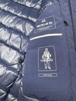 CP Company 220A  Micro-M Down Field Jacket in blue - Image 9