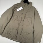 CP Company 220A  Micro-M Down Field Jacket in Walnut (359)