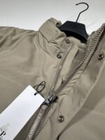 CP Company 220A  Micro-M Down Field Jacket in Walnut (359) - Image 3