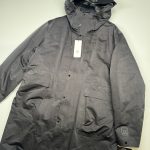 CP COMPANY 012A METROPOLIS SERIES A.A.C. HOODED PARKA IN BLACK