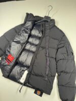 C.P. COMPANY 254A Nycra-R Down Jacket in Black - Image 2