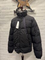 C.P. COMPANY 254A Nycra-R Down Jacket in Black - Image 6