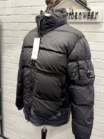 C.P. COMPANY 251A  Nycra-R Down Jacket in black  - Size 48 / Medium.  / 22” p2p - Image 6