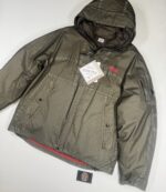 CP Company 104A Goretex Infinium Mixed Hooded 2 in 1 Jacket in Green    -     Size 56 / 3XL / 27” p2p