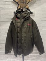 CP Company 104A Goretex Infinium Mixed Hooded 2 in 1 Jacket in Green    -     Size 56 / 3XL / 27” p2p - Image 9