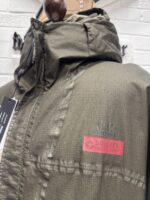 CP Company 104A Goretex Infinium Mixed Hooded 2 in 1 Jacket in Green    -     Size 56 / 3XL / 27” p2p - Image 12