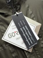 CP Company 104A Goretex Infinium Mixed Hooded 2 in 1 Jacket in Green    -     Size 56 / 3XL / 27” p2p - Image 13