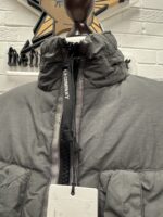 CP Company 251A Flatt Nylon down jacket in Grey - Image 6