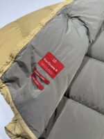 CP COMPANY 175A Eco-Chrome R Down Jacket in Khaki - Image 4