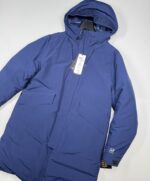 CP Company 255A Micro M Long hooded jacket in blue - Image 2