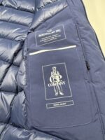 CP Company 255A Micro M Long hooded jacket in blue - Image 7