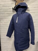CP Company 255A Micro M Long hooded jacket in blue - Image 8