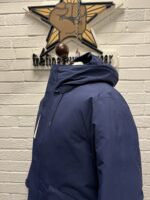 CP Company 255A Micro M Long hooded jacket in blue - Image 11