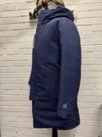 CP Company 255A Micro M Long hooded jacket in blue - Image 12