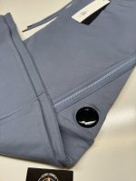 CP COMPANY 017A DIAGONAL RAISED FLEECE JOGGING PANTS IN SKY BLUE - Image 2