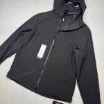 CP Company  002A  C.P. Shell-R Goggle Jacket in Black
