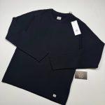 C.P. Company 353A Re-Wool crew neck pull over in Black