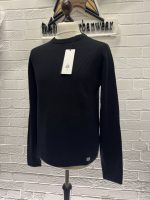 C.P. Company 353A Re-Wool crew neck pull over in Black - Image 6