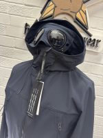 CP Company  002A C.P. Shell-R Goggle Jacket in Navy. - Image 6