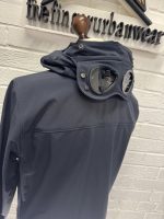 CP Company  002A C.P. Shell-R Goggle Jacket in Navy. - Image 9