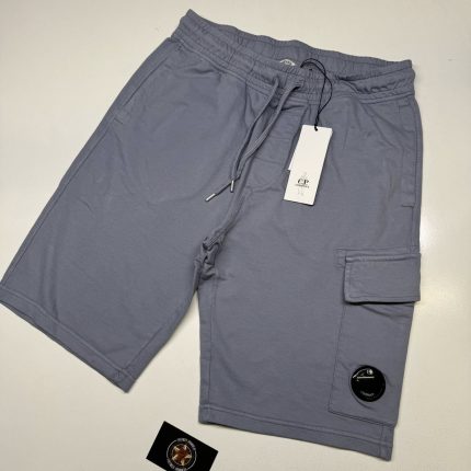 SS25 - CP Company Light Fleece Cargo Lens Shorts - PACIFIC COAST - LAVANDER