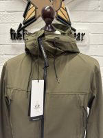 CP Company  002A C.P. Shell-R Goggle Jacket in DK Green - Image 10