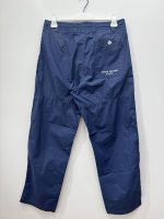 STONE ISLAND 314X3 MARINA PLEATED CANVAS TROUSERS  IN ROYAL BLUE. - Image 3