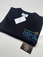 Casablanca Pentathlon Olympic Print T-Shirt in black - Image 2