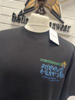 Casablanca Pentathlon Olympic Print T-Shirt in black - Image 6