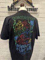 Casablanca Pentathlon Olympic Print T-Shirt in black - Image 8