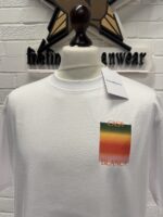 CASABLANCA Gradient Square Logo Printed T Shirt - White 001 - Image 7