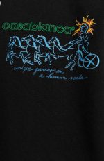 Casablanca Pentathlon Olympic Print T-Shirt in black - Image 11