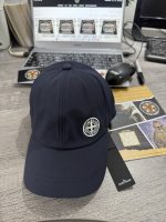 STONE ISLAND 99227 LIGHT SOFT SHELL-R CAP IN NAVY - LARGE - Image 2