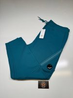 CP COMPANY 017A DIAGONAL RAISED FLEECE JOGGING PANTS IN TEAL BLUE. -  XXL  / w38”