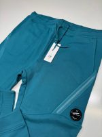CP COMPANY 017A DIAGONAL RAISED FLEECE JOGGING PANTS IN TEAL BLUE. -  XXL  / w38” - Image 4