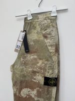STONE ISLAND 662E1 CARGO PANTS DISSOLVING GRID CAMO ON ECONYL® REGENERATED NYLON ECRU - Image 7