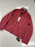 CP COMPANY 104A GD Shell Jacket in Red Bud