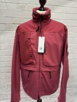 CP COMPANY 104A GD Shell Jacket in Red Bud - Image 9