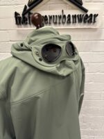 CP Company  002A  C.P. Shell-R Goggle Jacket in Agave Green - Image 9