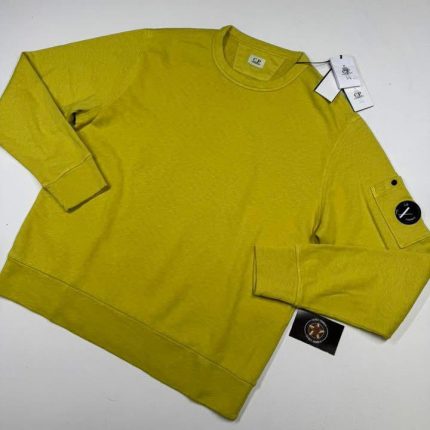 CP COMPANY SS25 Malfilè Fleece Crewneck Sweatshirt  -    Medium / p2p 23”