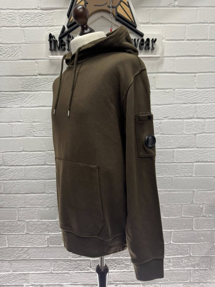 Cp company Resist dyed Hooded sweatshirt in Green - Image 1