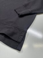 Brand new Season -  CP Company Brushed & Emerized Diagonal Fleece Sweatshirt - Black - Image 3