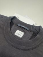 Brand new Season -  CP Company Brushed & Emerized Diagonal Fleece Sweatshirt - Black - Image 4